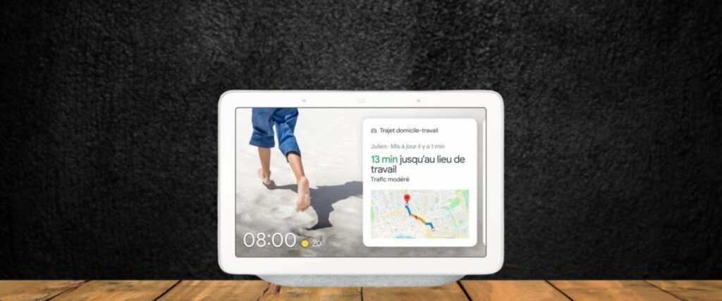 GOOGLE Home Nest Hub Gris clair